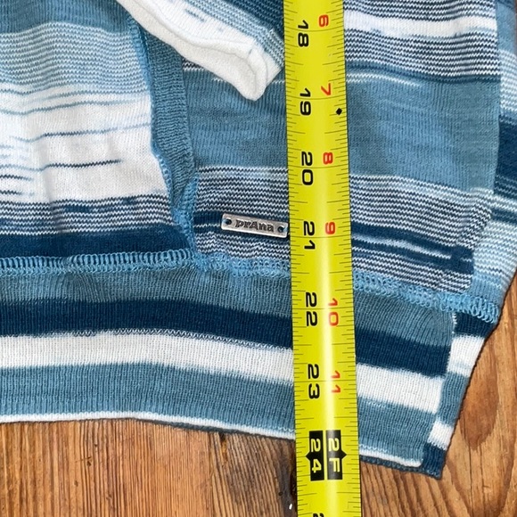 NWOT, prAna Daniele Lightweight Space Dyed Knit Hooded LS  Pullover Sz M - Picture 13 of 13